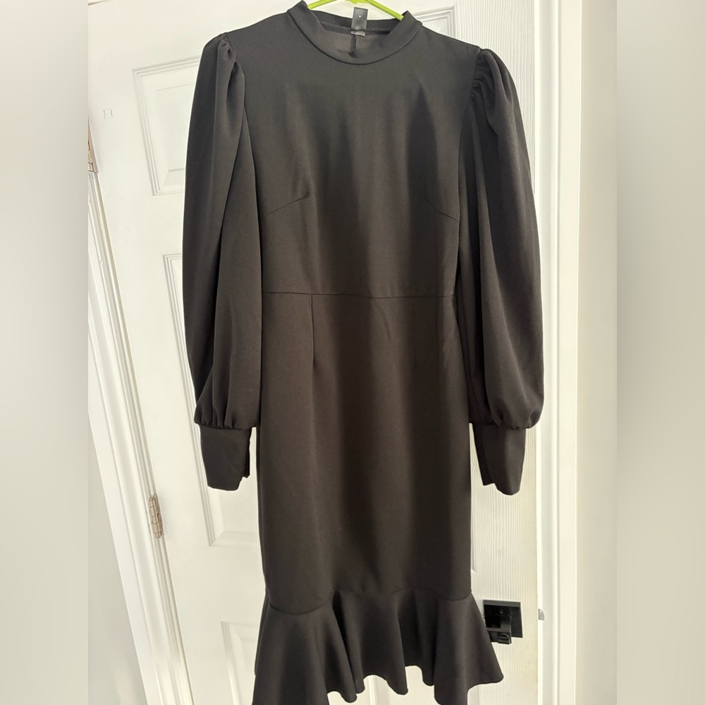 Elegant Black Women's Dress
